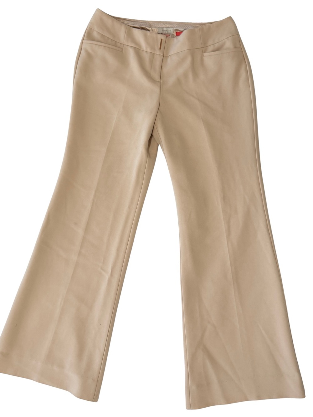 The Limited Beige Boot-Cut Dress Pants